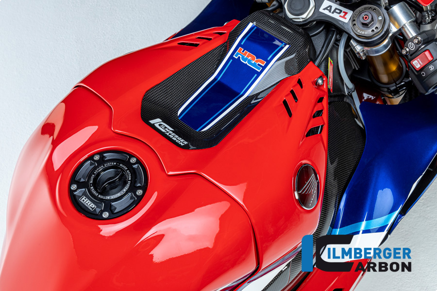 Ilmberger Carbon Tankabdeckung, glänzend, für Honda CBR1000RR-R Fireblade (SP), SC82, ab 2020-