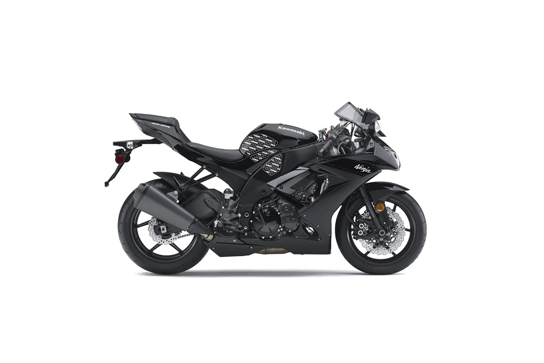 Stompgrip klar, Icon, für Kawasaki ZX10R Ninja, 2008-2010