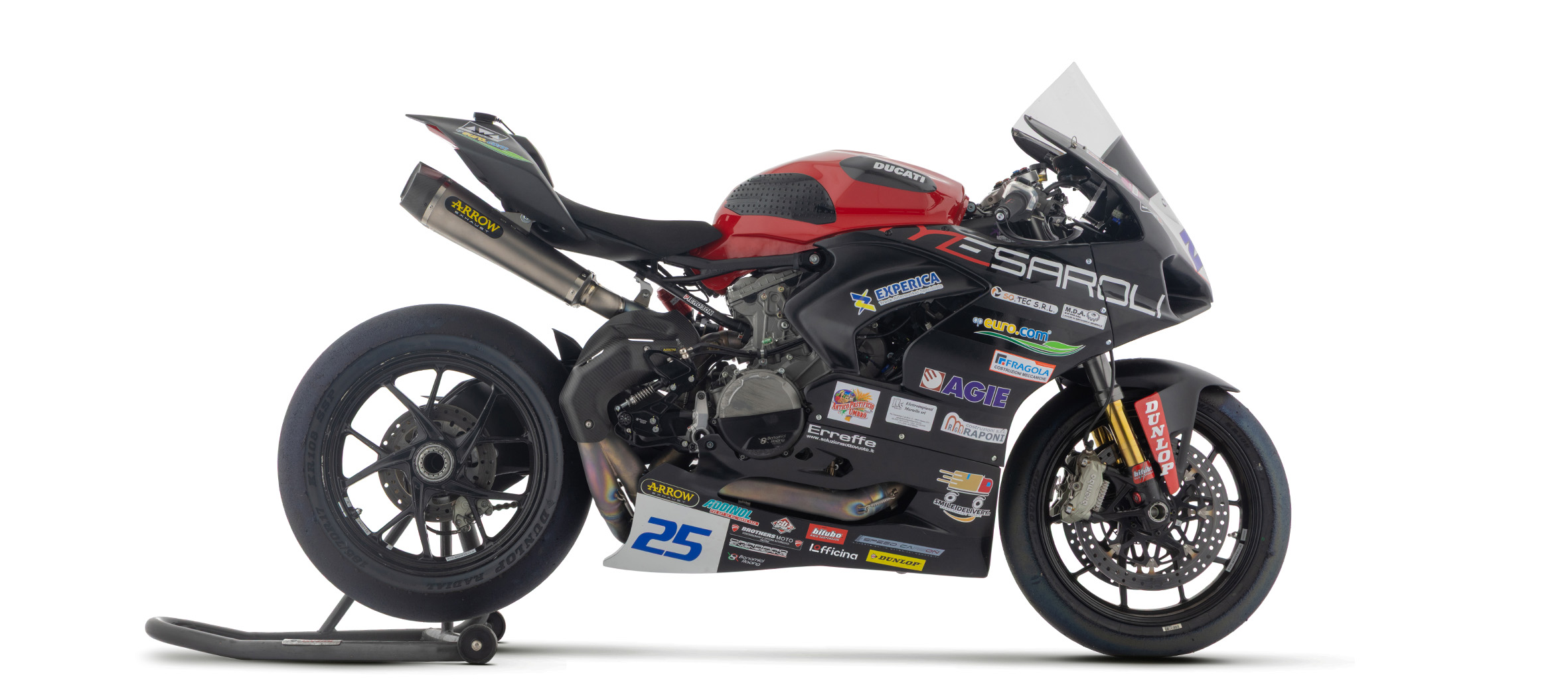 Arrow Competition Evo Titan mit Indy Race Komplettanlage für Ducati Panigale V2/Streetfighter V2 Modelljahr 2020-2024