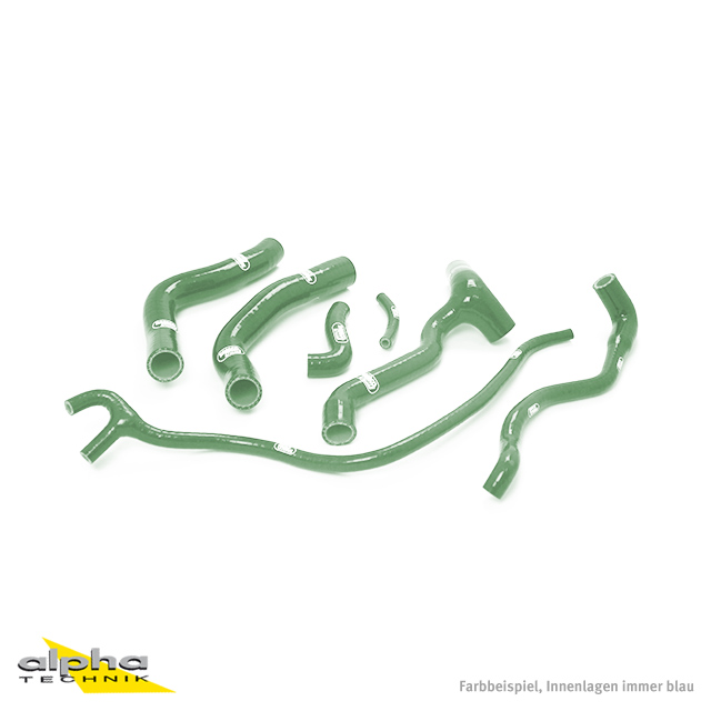 SAMCO SPORT Siliconschlauch Kit B.R. green für Aprilia SMV750 Dorsoduro Modelljahr 2007-2017