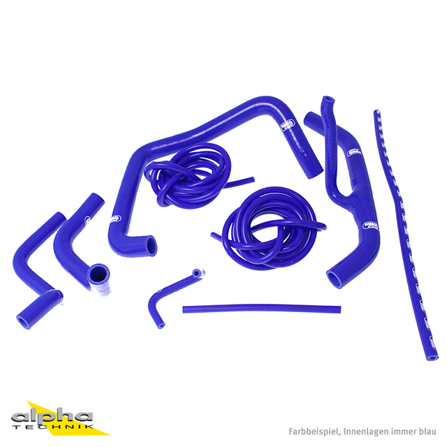 SAMCO SPORT Siliconschlauch Kit blau für Honda CBR900RR Modelljahr 2002-2003