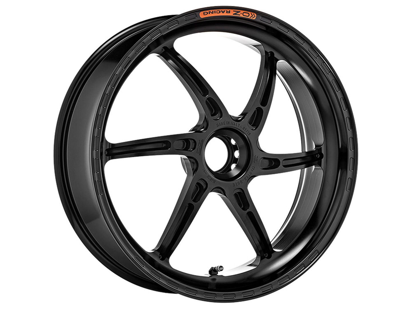 OZ Gass RS-A Aluminium hinten in schwarz glänzend für MV Agusta Brutale (Dragster) und F4