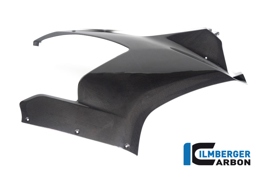 Ilmberger Carbon Verkleidungsseitenteil für Winglet vorbereitet rechts, glänzend, Ducati Panigale V2 2020-