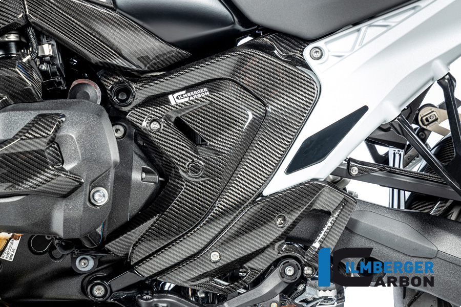 Ilmberger Carbon Rahmenabdeckung links, glänzend, BMW R1300GS 2023-