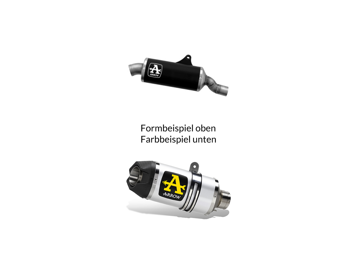 ARROW Auspuff INDY RACE Aluminium für Suzuki V-Strom 800DE Modelljahr 2023-