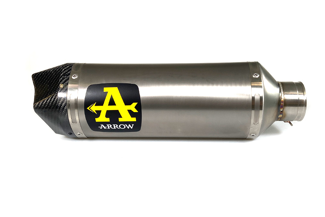 ARROW Auspuff RACE TECH aus Titan mit Carbon-Endkappe für Aprilia RSV4 1100 2019-2020 und Tuono V4 1100 Factory 2019-2020
