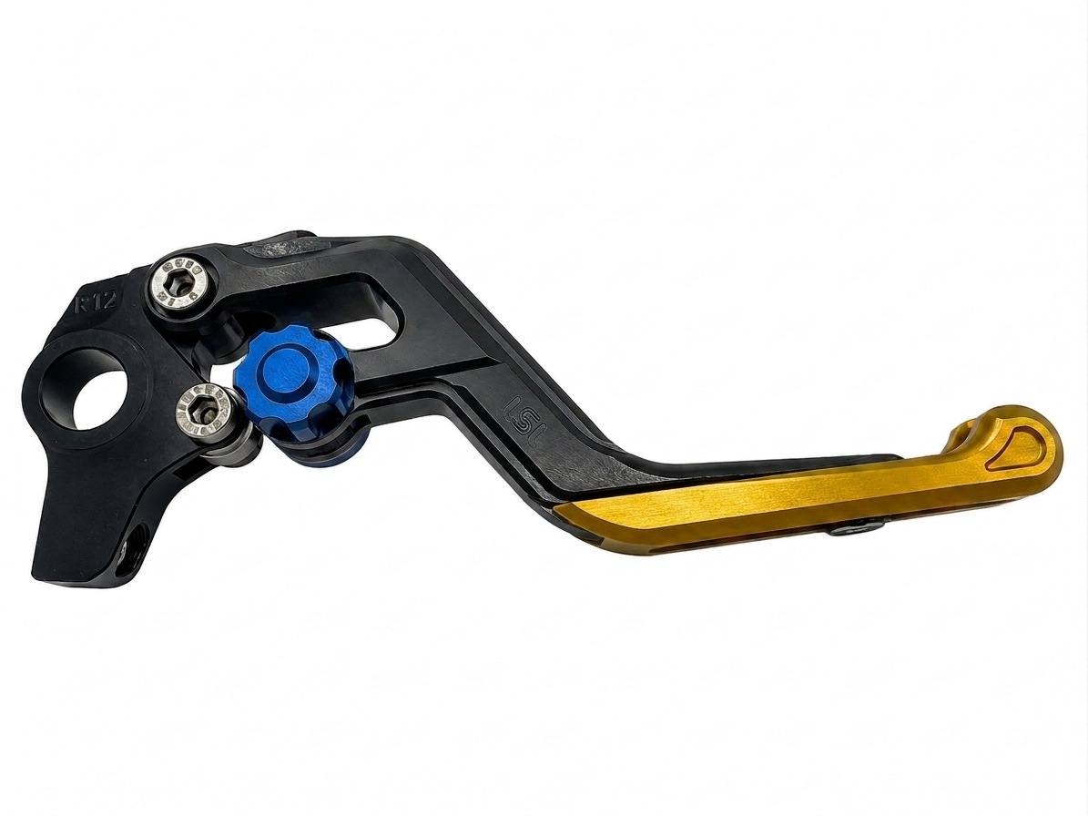 LSL ERGONIA Bremshebel R17 Black/Blue/Gold