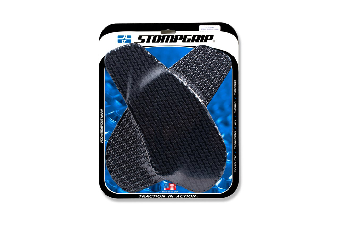 Stompgrip schwarz, Icon, für Yamaha YZF-R6, 2003-2005