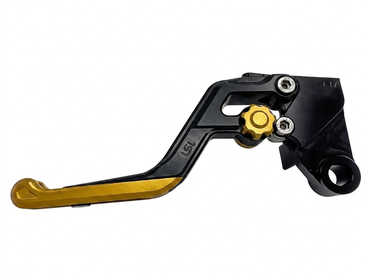 LSL ERGONIA Kupplungshebel L09R Schwarz/Gold/Gold