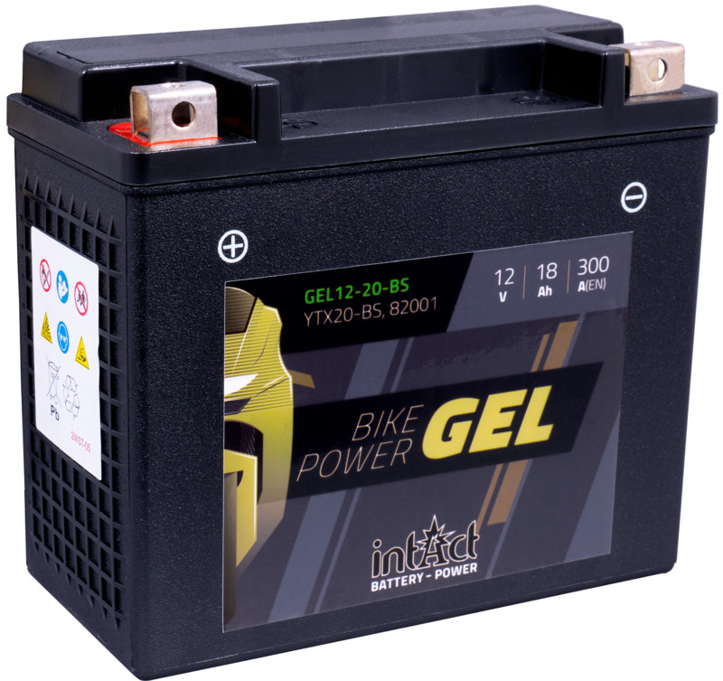 Intact GEL Batterie  YTX20-BS / 82001