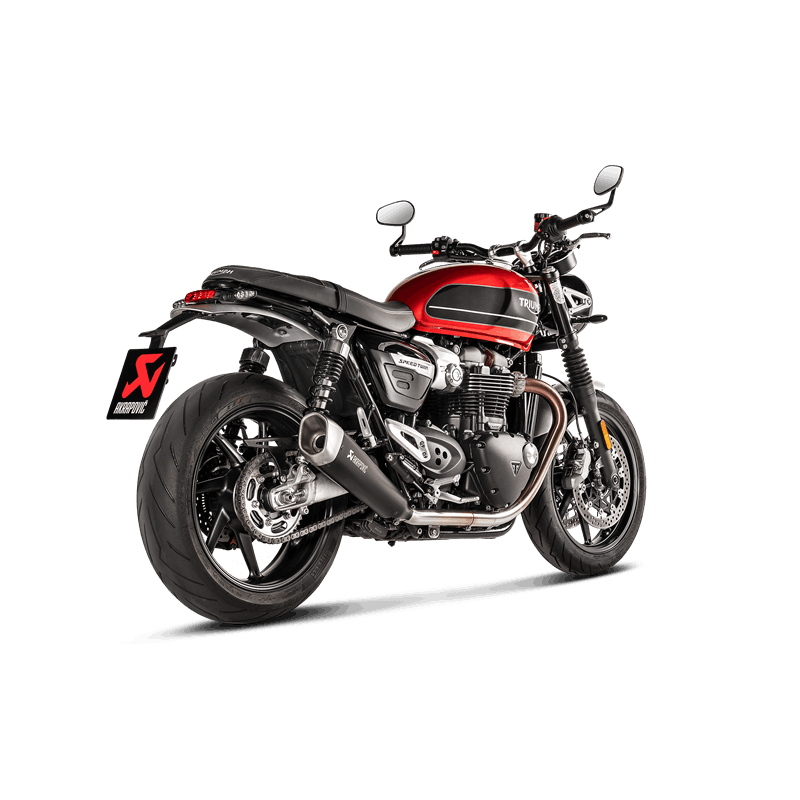 Akrapovic Slip-On Line (Titan) für Triumph Speed Twin Modelljahr 2019-2020 / Triumph Thruxton 1200 / R /RS Modelljahr 2016-2020