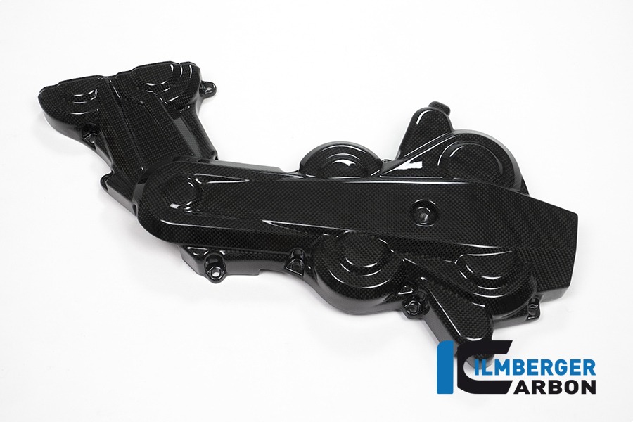 Ilmberger Carbon Zahnriemenabdeckung horizontal glanz