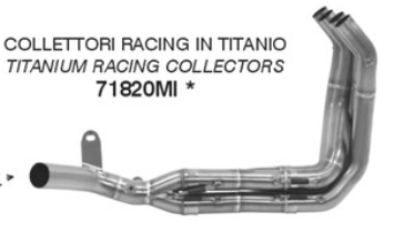 ARROW Racing Krümmer Titan für Kawasaki Z900 2025-