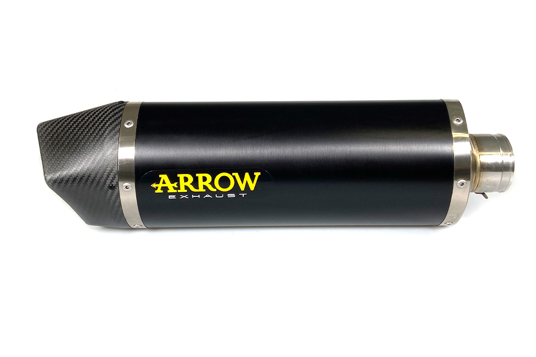 ARROW Auspuff RACE TECH für Yamaha FZ1/ Fazer 2006-16 aus Aluminium, schwarz