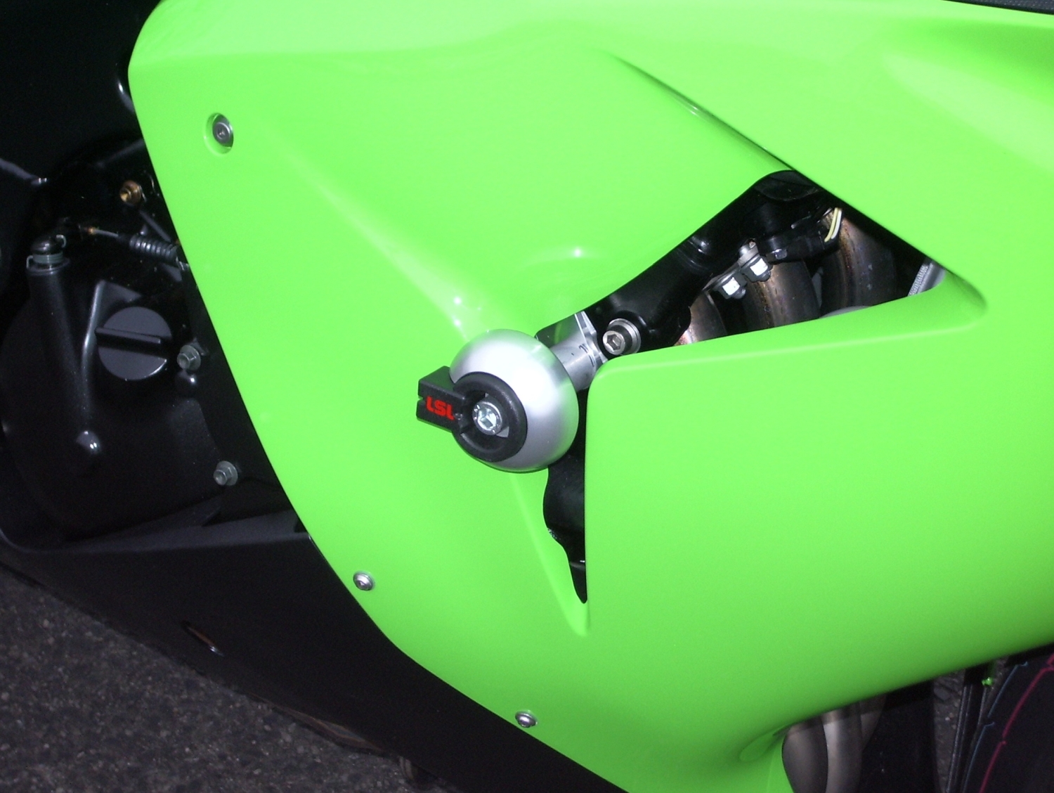 LSL Crash Pad Befestigungskit für Kawasaki ZX-10R,  2006-2007