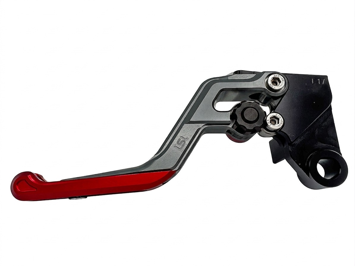 LSL ERGONIA Kupplungshebel L64R Anthrazit/Schwarz/Rot