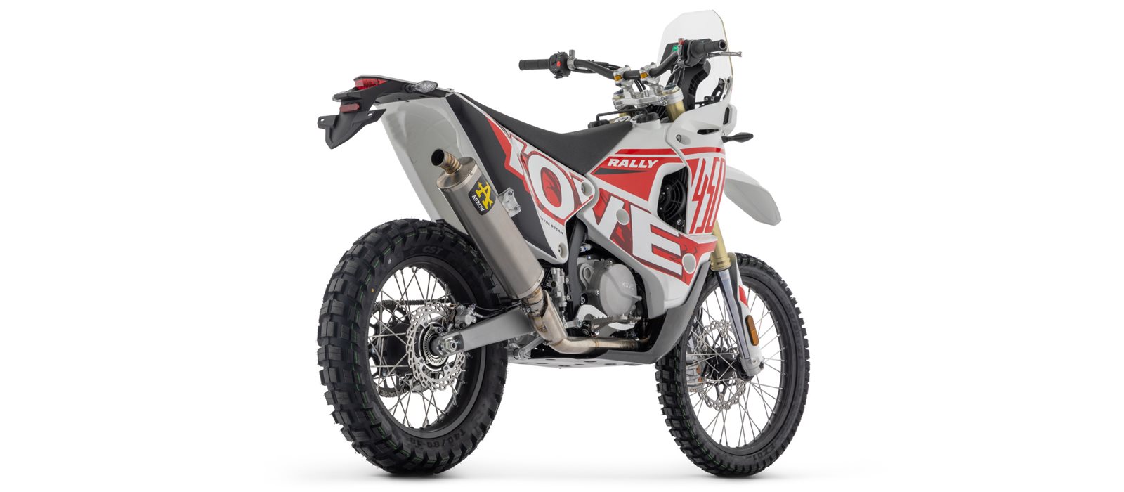 ARROW Auspuff INDY RACE Titan für Kove 450 Rally Modelljahr 2023-
