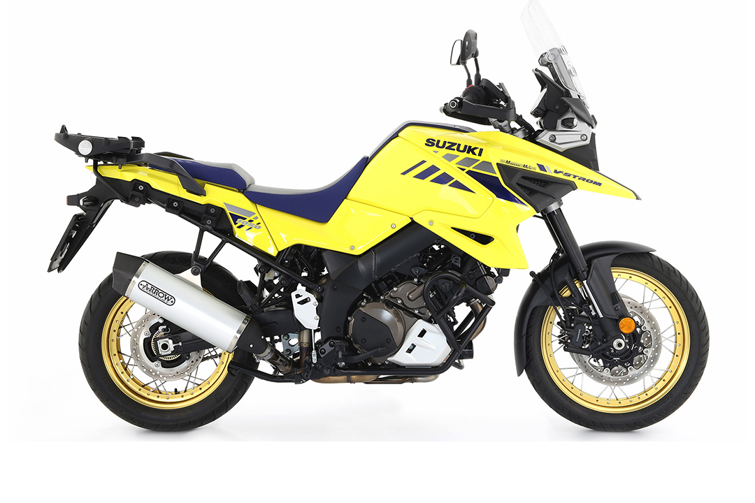 thumbnail image 2 of 3D Resin Motorcycle Rim Stickers Compatible For Suzuki V-Strom 2014-2021, Yellow/Black, B20J8834 2 of 6