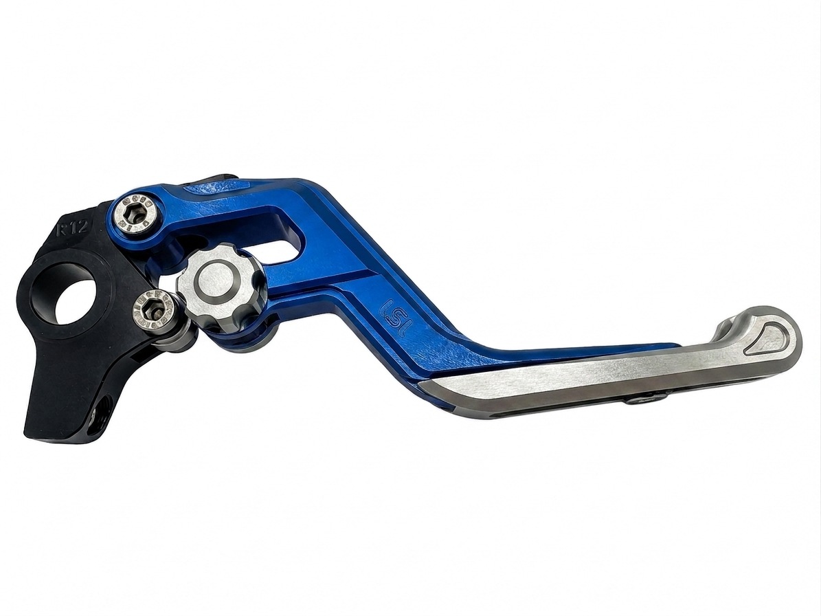 LSL ERGONIA Bremshebel R17 Blau/Silber/Silber