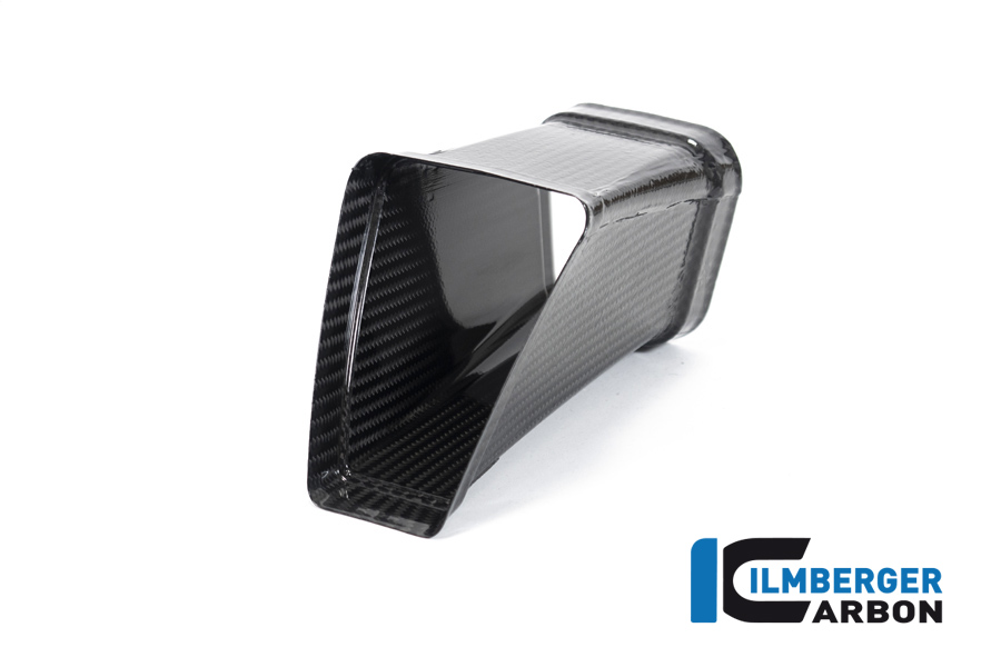 Ilmberger Carbon Lufteinlasskanal am Oberteil, glänzend, BMW S1000RR 2019- , M1000RR 2021-