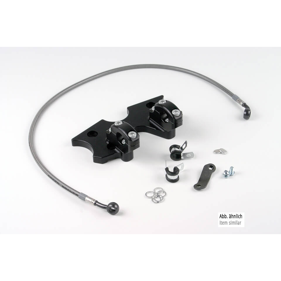 LSL Superbike-Kit mit Teilegutachten für  BMW K1200R, Typ K12R,  2005-2008, schwarz, (Typ G)
