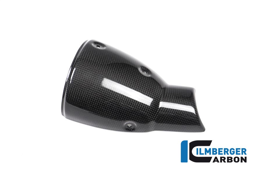 Ilmberger Carbon Schalldämpfer-Fersenschutz glanz