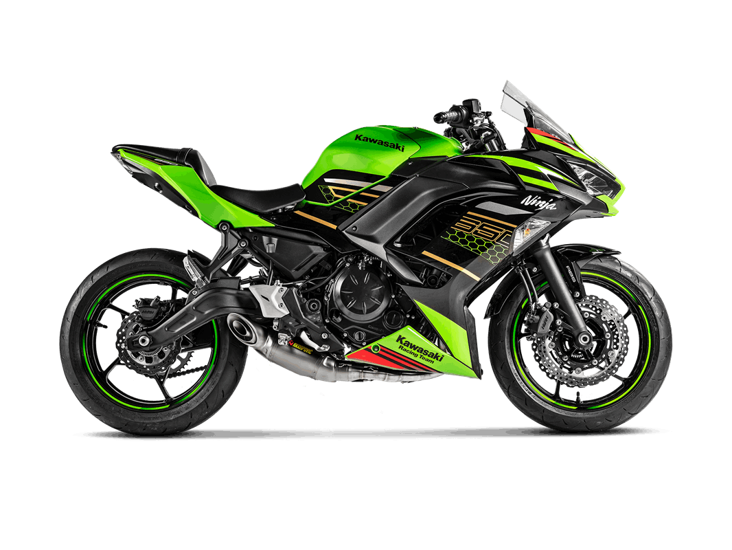 Akrapovic Racing Line (Titanium) Auspuffanlage für Kawasaki Ninja 650, 2023-2026, Z650  2021-2026