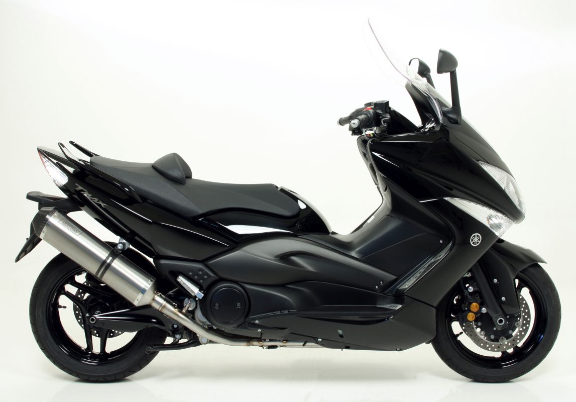 GIANNELLI Komplettanlage IPERSPORT für Yamaha T-Max 500, 2008-11, ohne Katalysator, Titan