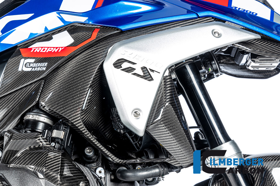 Ilmberger Carbon Luftauslassverkleidung rechts, glänzend, BMW R1300GS 2023-