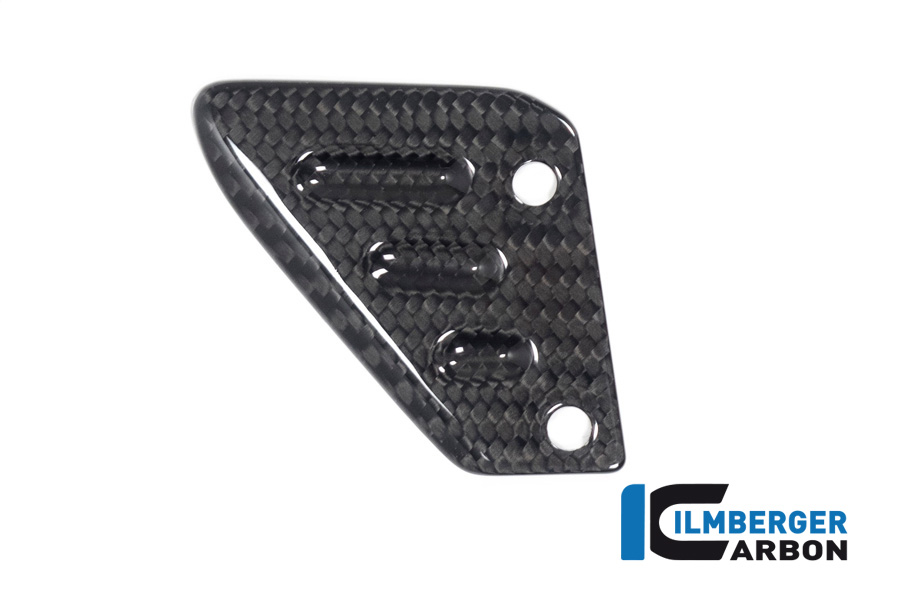 Ilmberger Carbon Fersenschutz rechts glanz für Aprilia RSV4 / Tuono V4 2021-