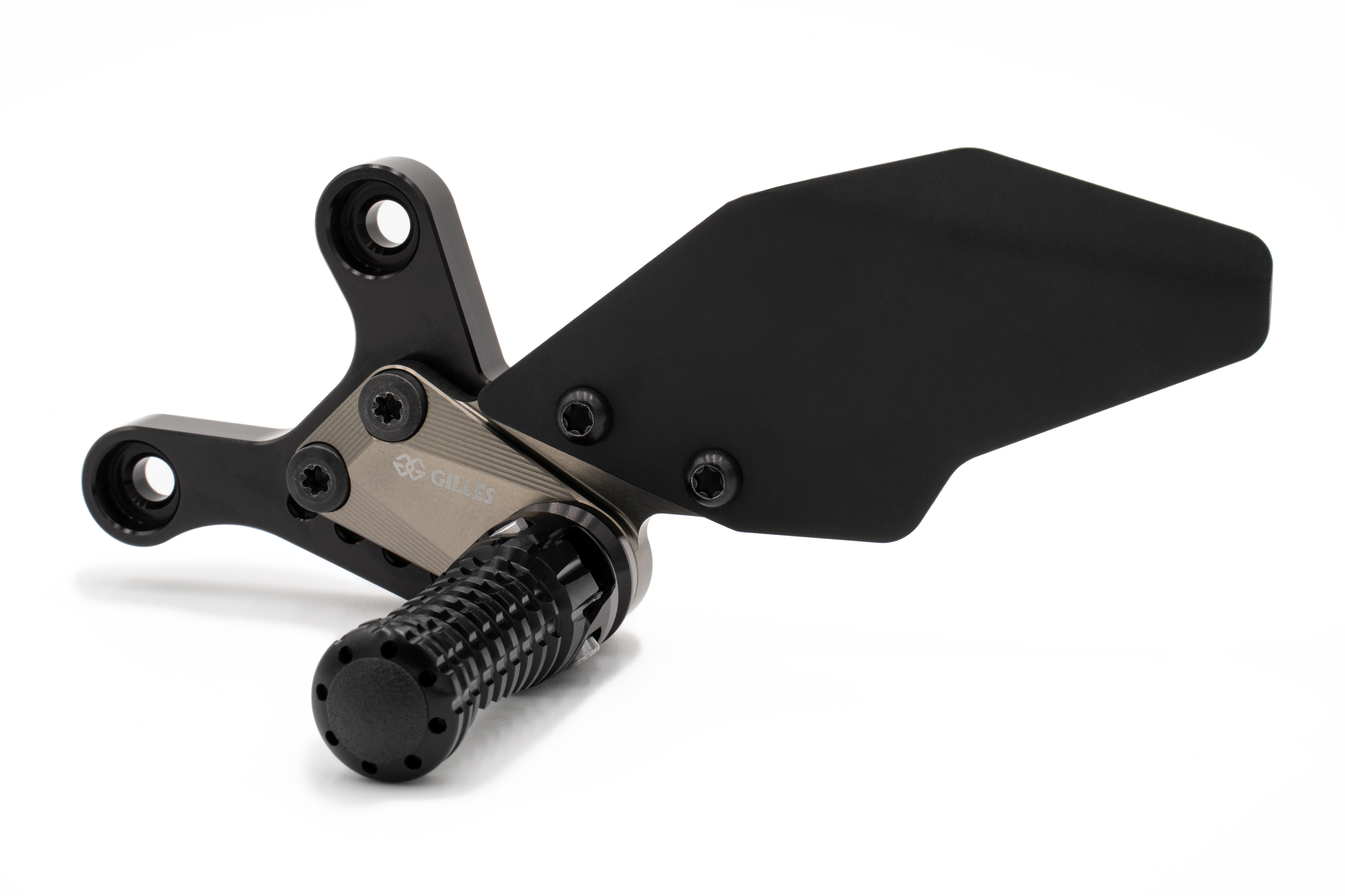 GILLES AS31GT3 Fußrastenanlage schwarz für Yamaha MT09, RN87, XSR900GP, RN96 2024-