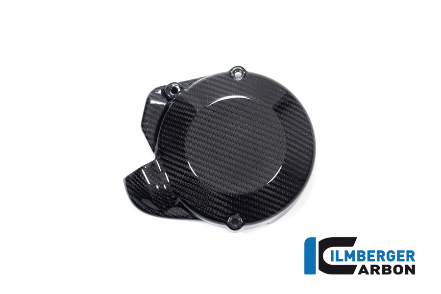 Ilmberger Carbon Lichtmaschinenabdeckung glanz für Aprilia RSV4 / Tuono V4 2021-