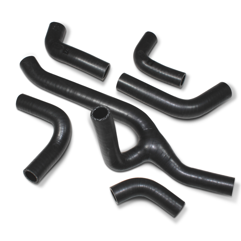 SAMCO SPORT Siliconschlauch Kit classic schwarz matt für Ducati 851 888 Modelljahr 1992-1995