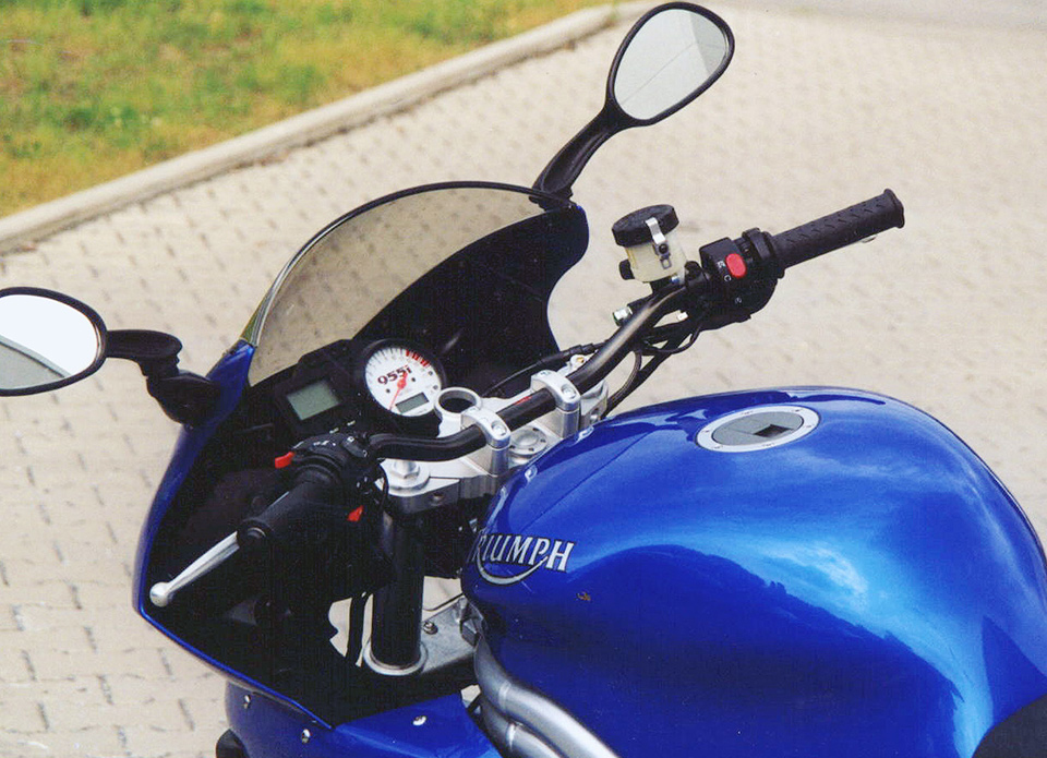LSL Superbike-Kit mit Teilegutachten für  Triumph Daytona 955i, Typ 595N,  2002-2003, silber, (Typ G)