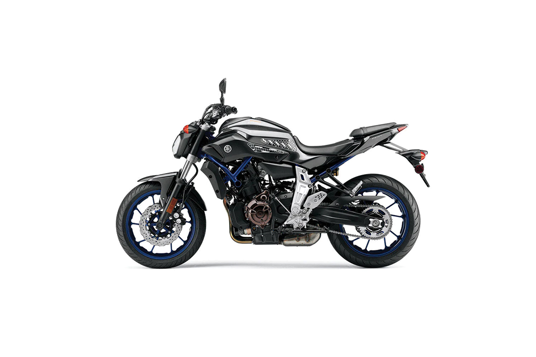 Stompgrip Tank Pad hybrid, Icon, für Yamaha MT07 (Moto Cage), 2015-2017