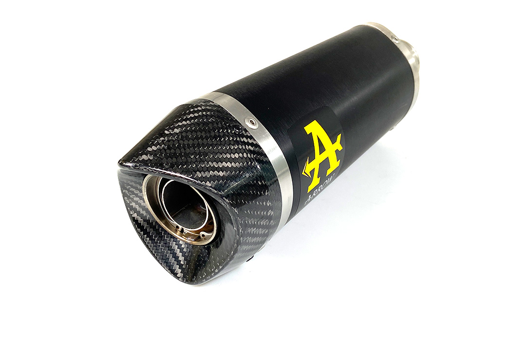ARROW Auspuff DARK THUNDER Aluminium für Yamaha MT09 Modelljahr 2021-