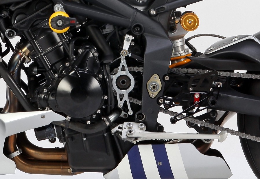 LSL Ritzel-Cover Kit 675 Street Triple, silber