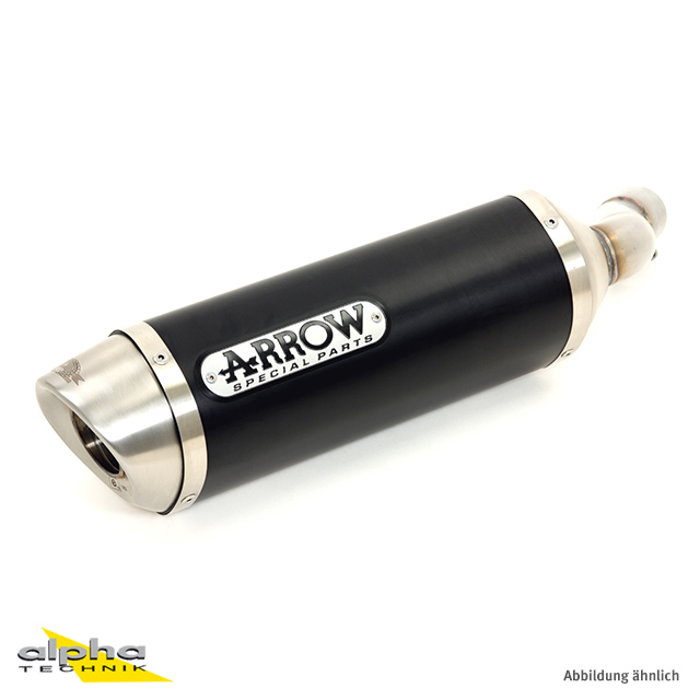 ARROW Auspuff RACE TECH für Suzuki GSX650 / GSX1250 / Bandit 2007-16 aus Aluminium, schwarz