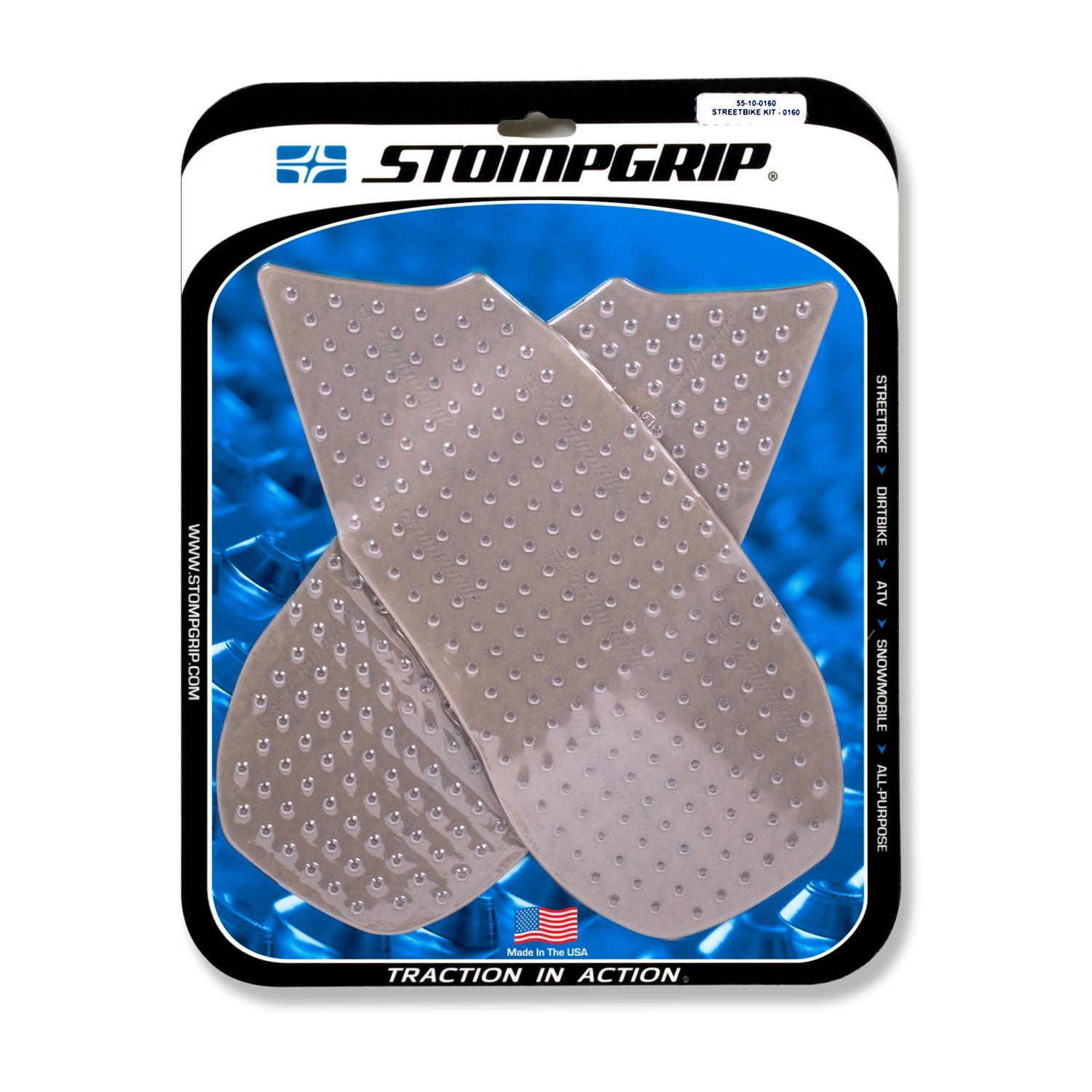 Stompgrip klar, Volcano, für Honda CB1000R, 2018-2025
