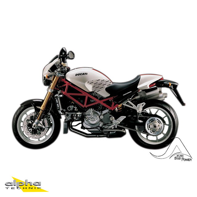 Stompgrip schwarz, Volcano, für div. Ducati Monster Modelle