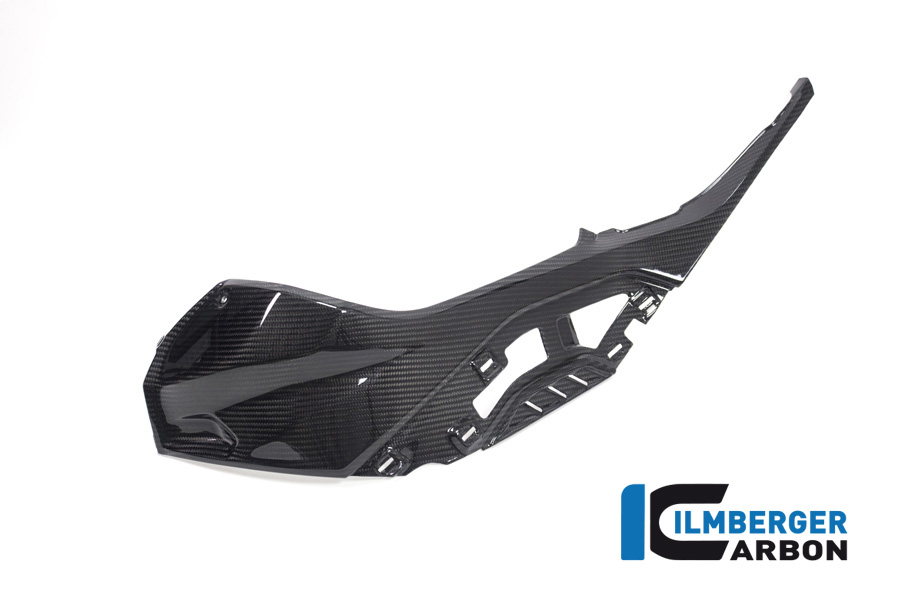 Ilmberger Carbon Seitendeckel links am Tank, Carbon