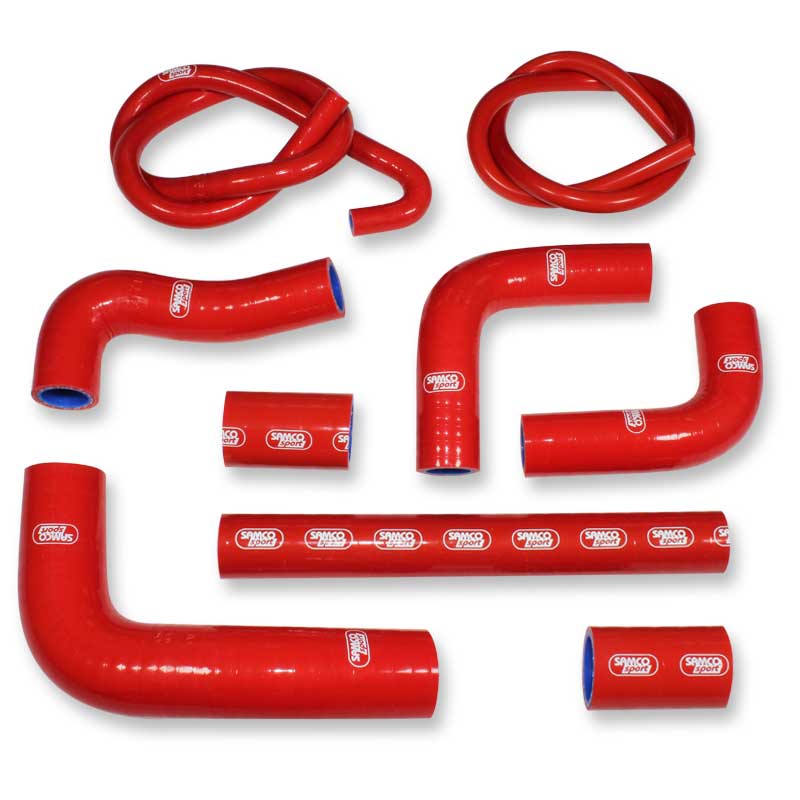 SAMCO SPORT Siliconschlauch Kit rot für Ducati Monster S4RS Modelljahr 2006-2009