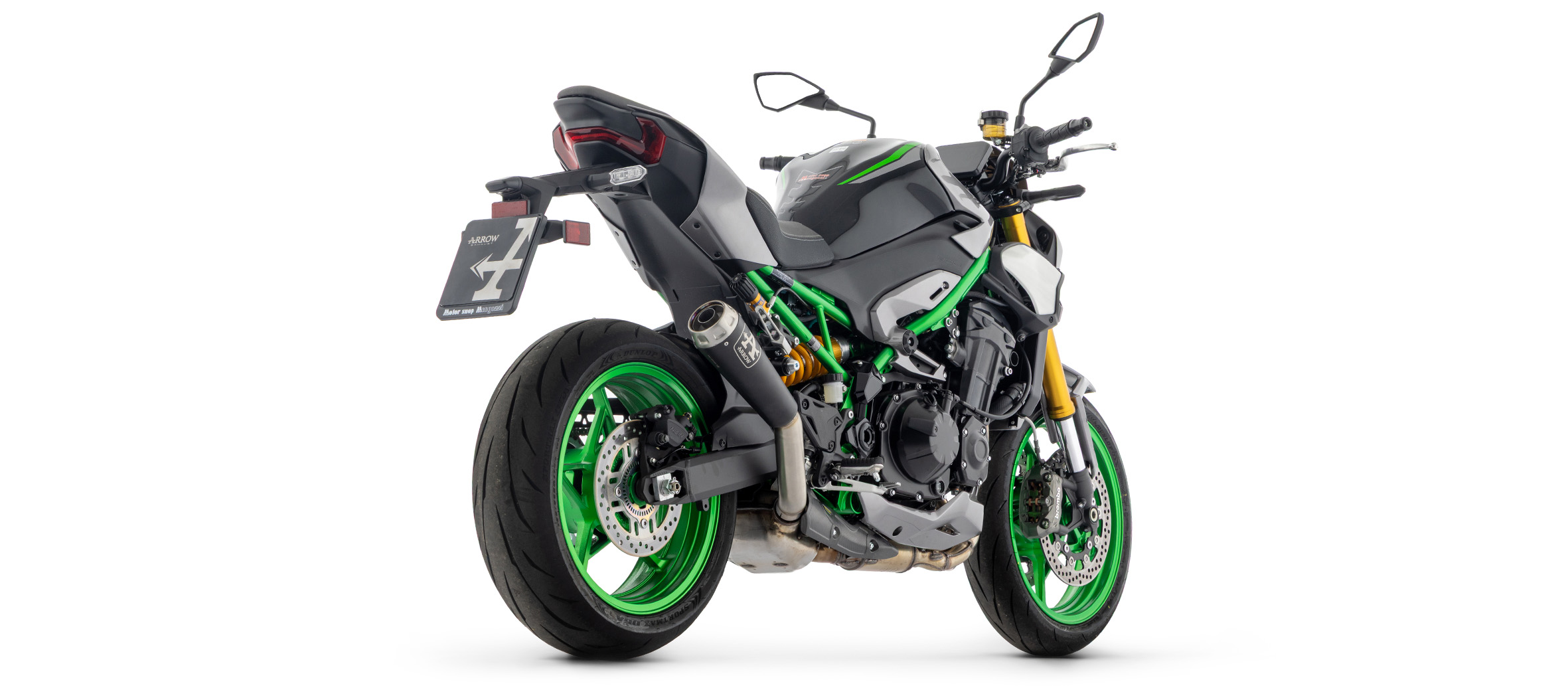 ARROW Auspuff PRO RACE Titan für Kawasaki Z900 ab Modelljahr 2025-