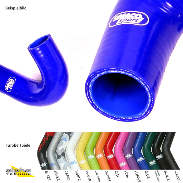 SAMCO SPORT Siliconschlauch Kit weiß für Yamaha FZ1 Fazer Modelljahr 2006-2011