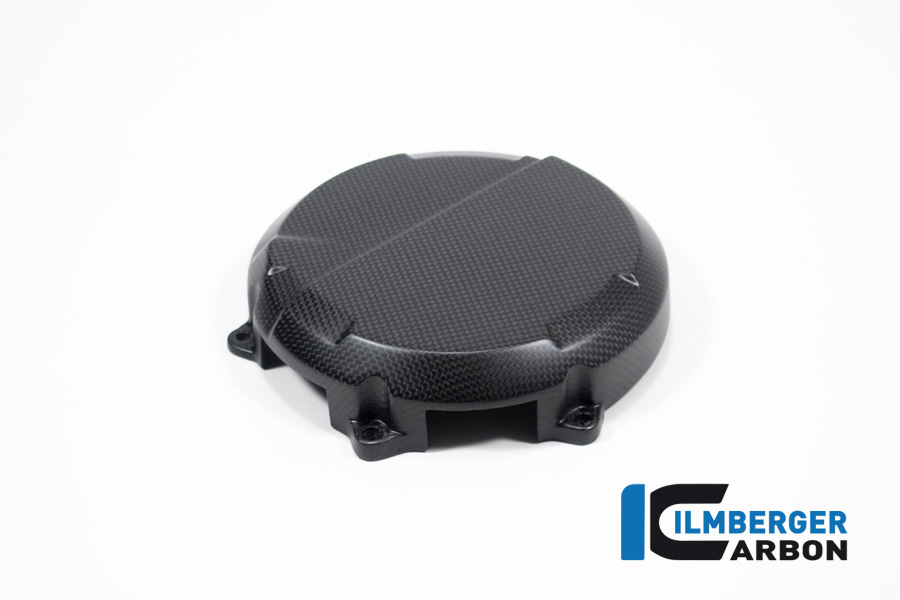 Ilmberger Carbon Kupplungsdeckelabdeckung, matt, Ducati Streetfighter V2,  2022-