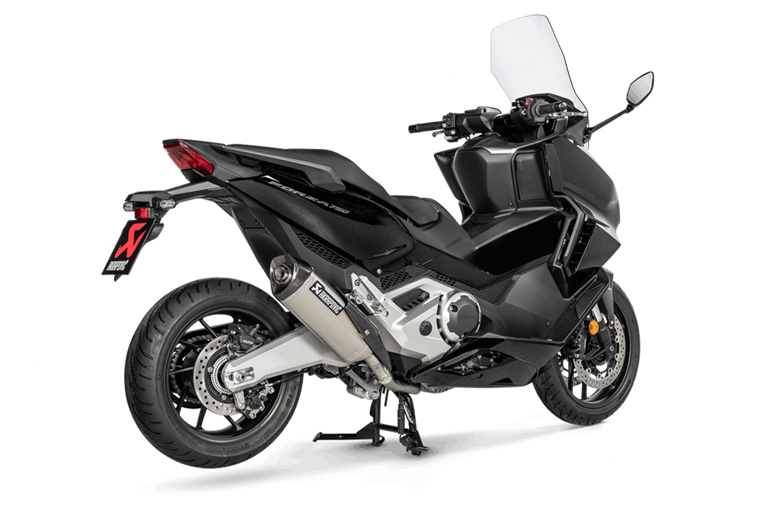 Akrapovic Slip-On Line (Titanium) Auspuff für Honda X-ADV ab Modelljahr 2017-2023 und Forza 750 ab Modelljahr 2021-2023