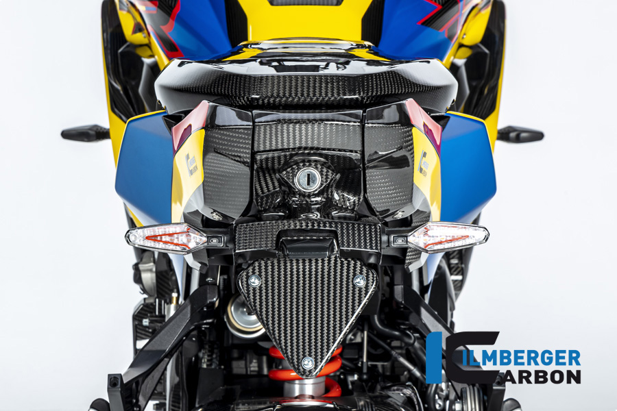 Ilmberger Carbon Kennzeichenträger (kurze Version), glänzend, BMW S1000XR 2020-
