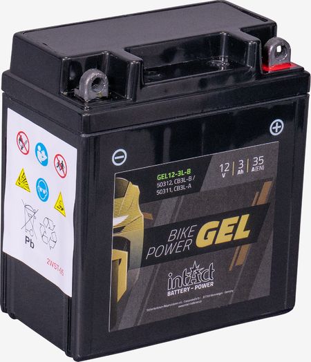Intact GEL Batterie YB3L-B