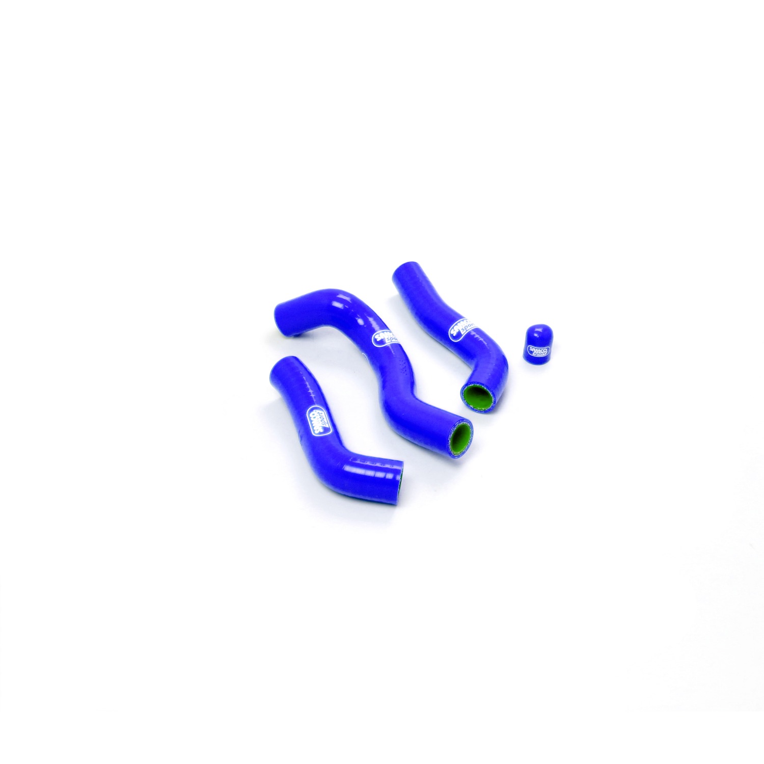 SAMCO SPORT Siliconschlauch Kit Thermostat Bypass blau für KTM 250 EXC-F 250 XCF-W Husaberg FE250 Modelljahr 2013