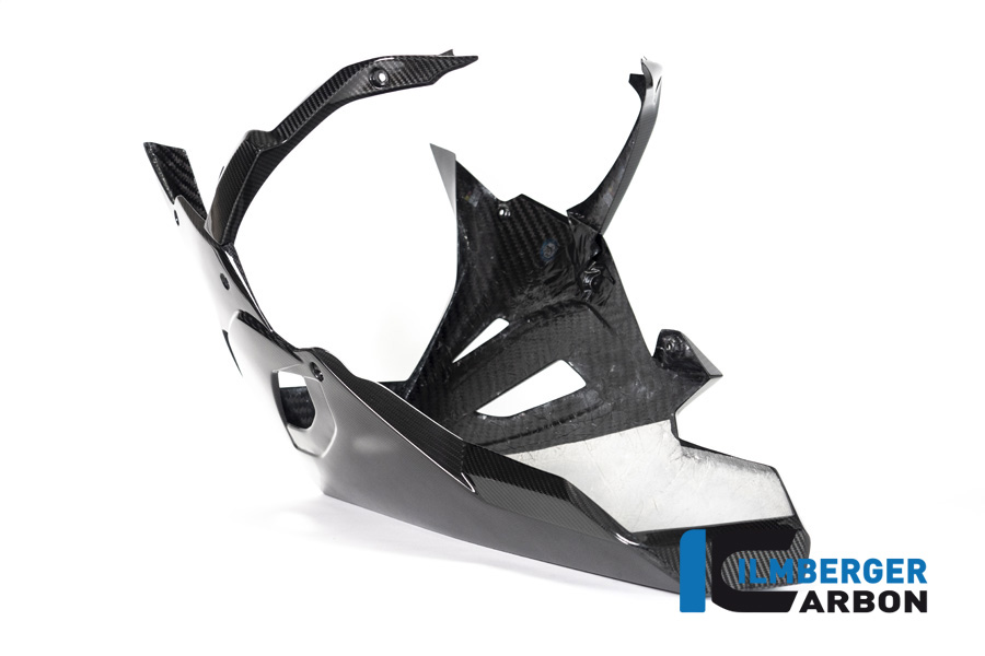 Ilmberger Carbon Verkleidungsunterteil für Racing Auspuff, Carbon